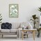 Stupell Industries Soft Green Poppy Floral Floating Frame, design by Petal Prints Design